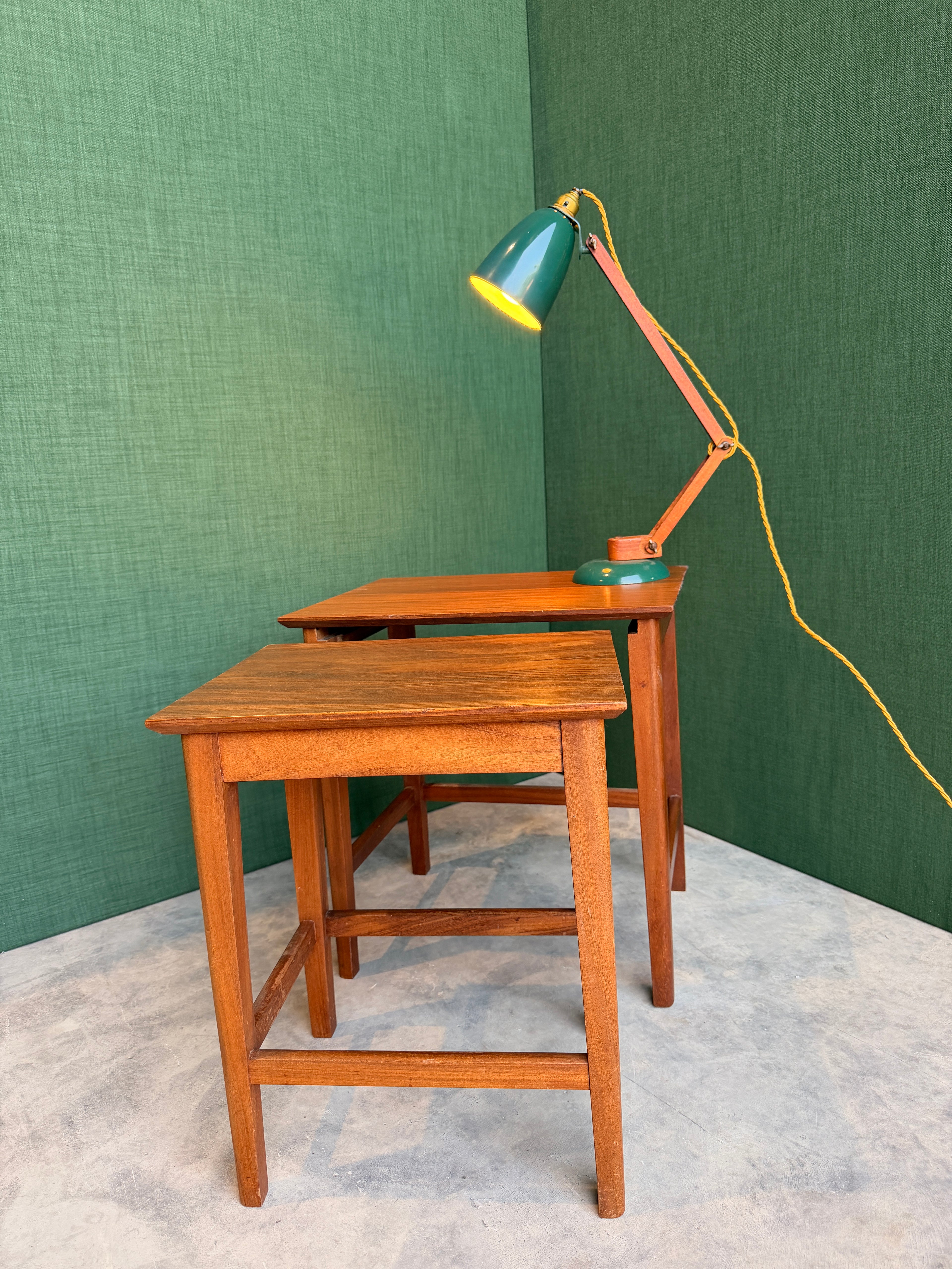 Nesting 2 table set - Teak