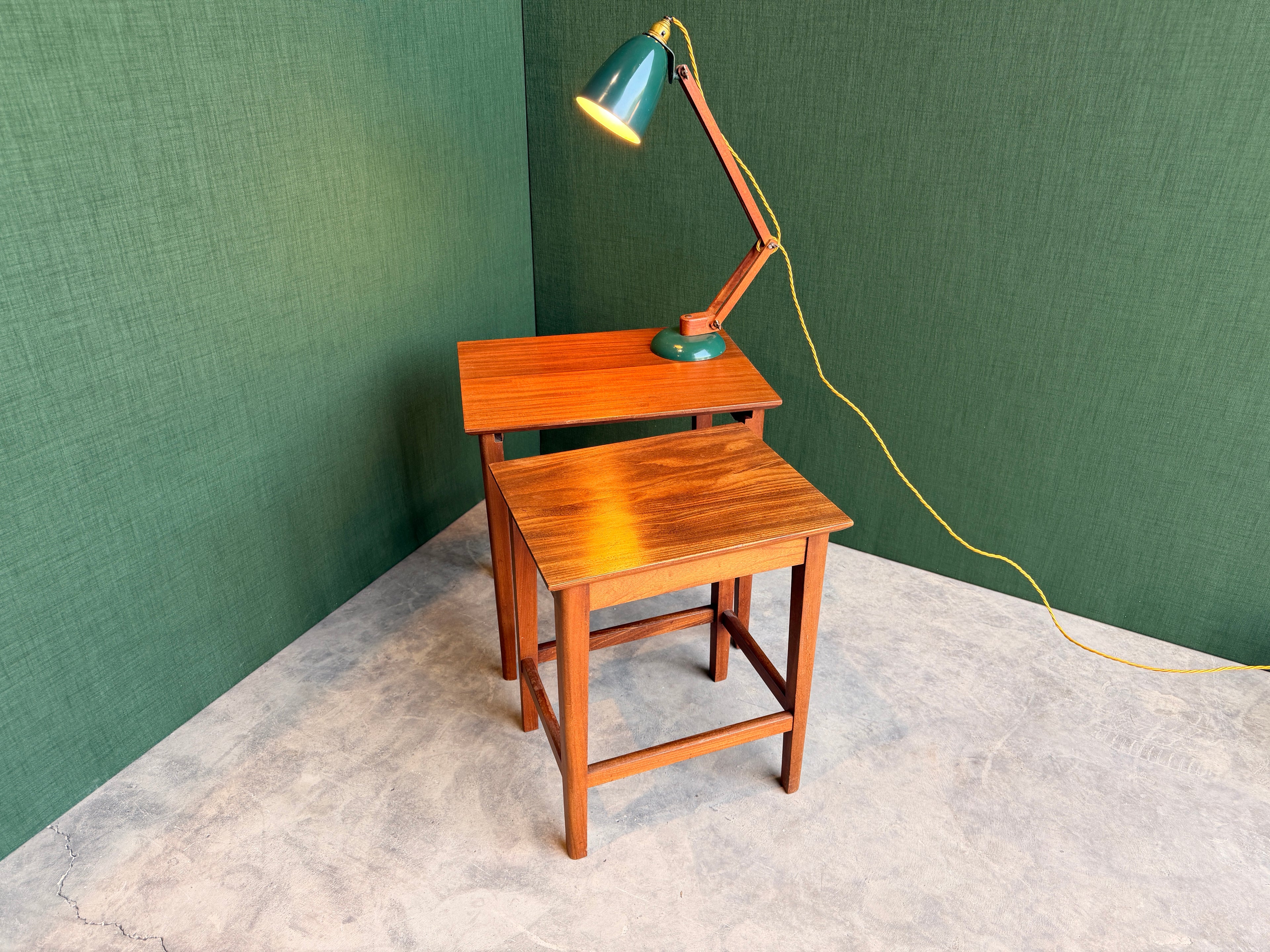 Nesting 2 table set - Teak